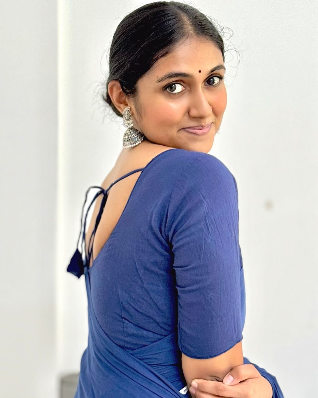 Rinku Rajguru shared photos on black saree on social media
