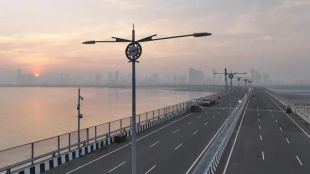 Atal Setu to Mumbai Pune Expressway travel at slow speed