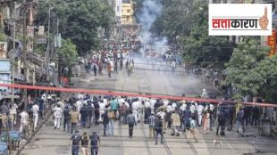 Kolkata Doctor Case March to Nabanna by Chhatra Samaj
