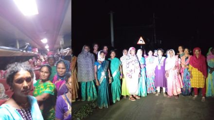 Misleading women for Bachchu Kadus march by saying that they are taking them for a trip