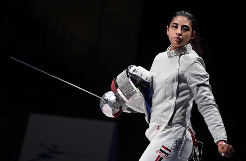 Nada-Hafez-seven-months-pregnant-woman-Olympics-2024