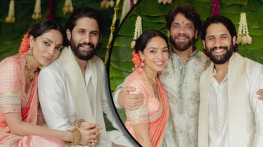 Naga Chaitanya Sobhita Dhulipala Engagement photos