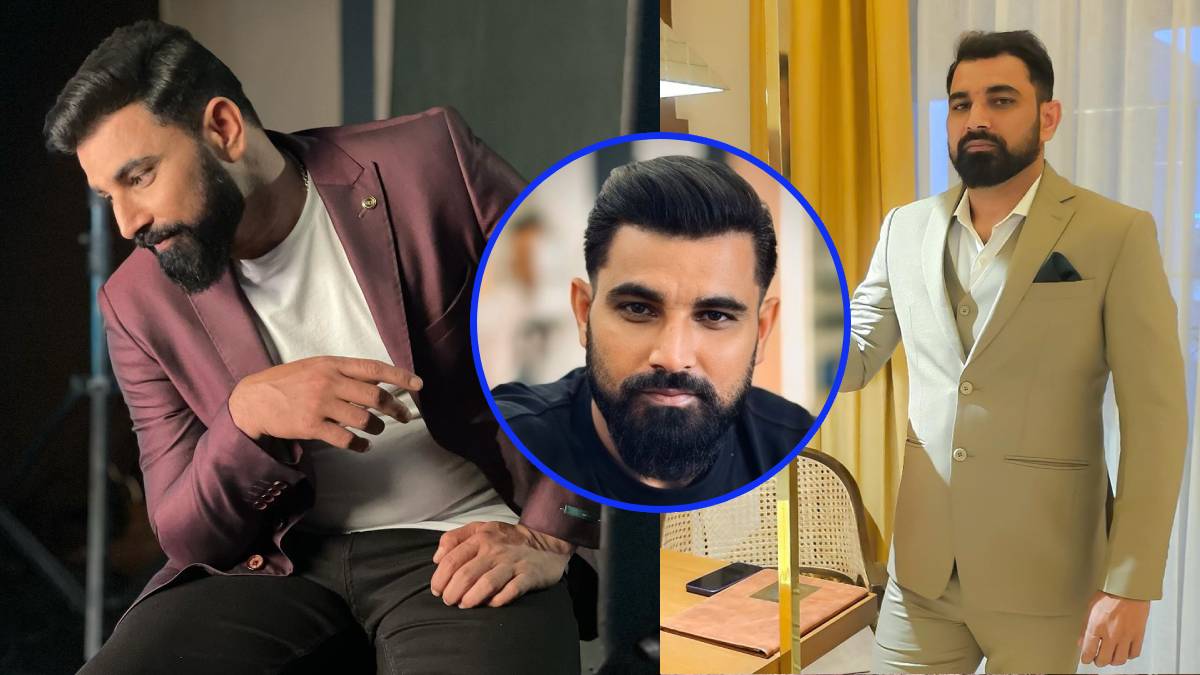 Mohammed Shami : मोहम्मद शमीच्या नव्या लूकने वेधले सर्वांचे लक्ष, काय आहे त्याच्या लूकचे गुपित? पाहा PHOTOS