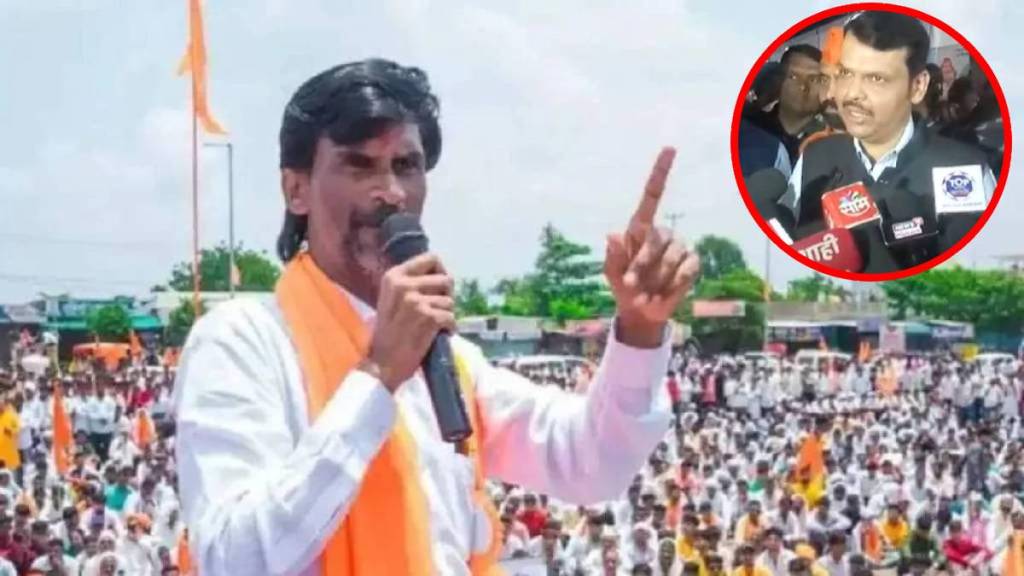 Manoj Jarange Patil, Devendra Fadnavis, Manoj Jarange Patil, Devendra Fadnavis,