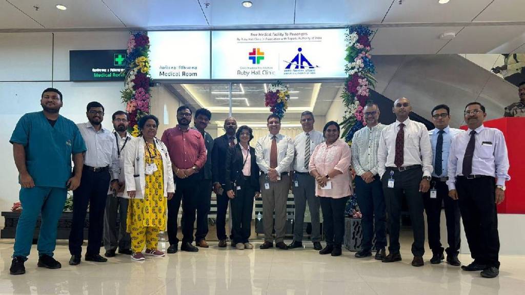 medical room, new terminal, Pune airport, medical room, new terminal, Pune airport,