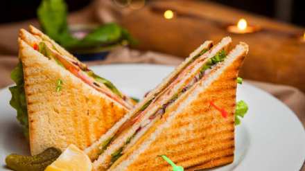 Chatpata Shevpuri sandwich Write down materials and recipe