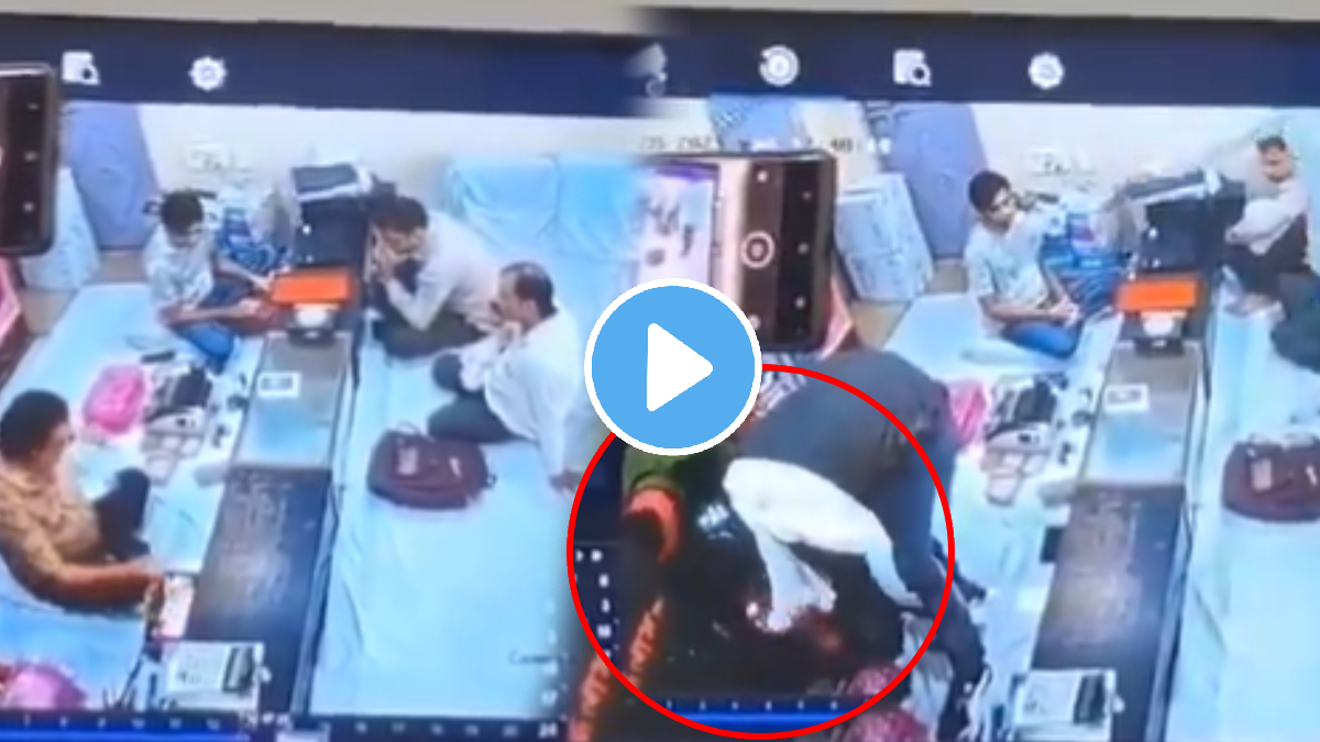 Gold Heist Caught On CCTV: 5 Masked & Armed Robbers Loot Jewellery ...