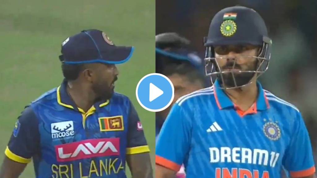 Virat Kohli fights with Asitha Fernando video viral during India vs Sri Lanka 3rd ODI Virat Kohli fights with Asitha Fernando video viral during India vs Sri Lanka 3rd ODI