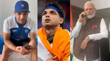PM Narendra Modi spoke to Javelin thrower Neeraj Chopra on phone