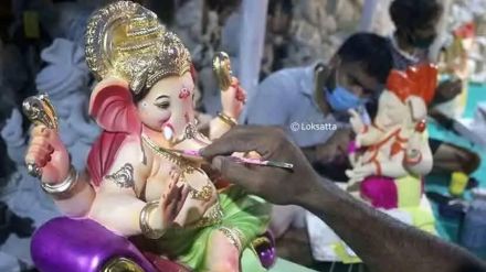 Implementation of the ban on POP idols in Mumbai in a phased