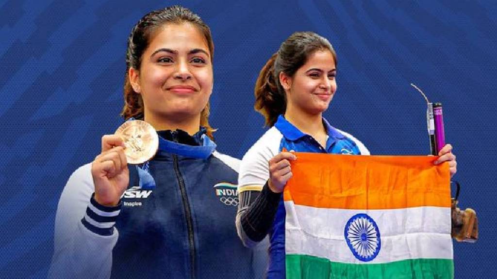 Paris Olympics 2024 Manu Bhaker Missed Hat-trick But Still Created History with 2 Olympics Medals