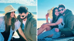 Pooja Sawant Siddesh Chavan Beach Romance