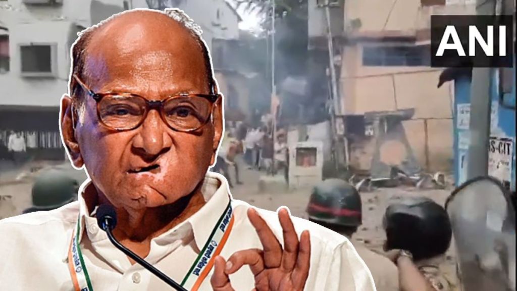 Sharad Pawar statement on Communal tensions rise