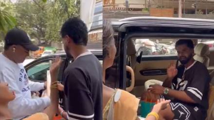 Shreyas Iyer Helps Poor Woman with Money Video Viral