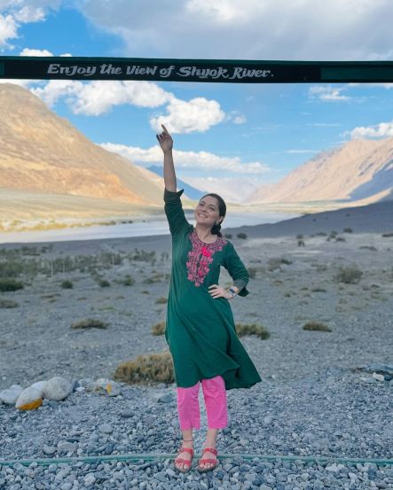 Sonalee Kulkarni Ladakh Tour