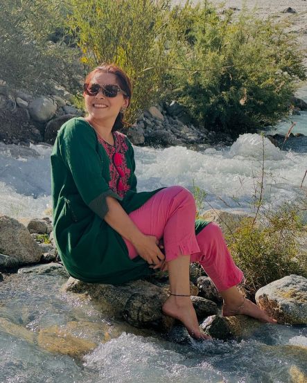 Sonalee Kulkarni Ladakh Tour