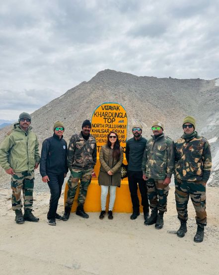 Sonalee Kulkarni Ladakh Tour