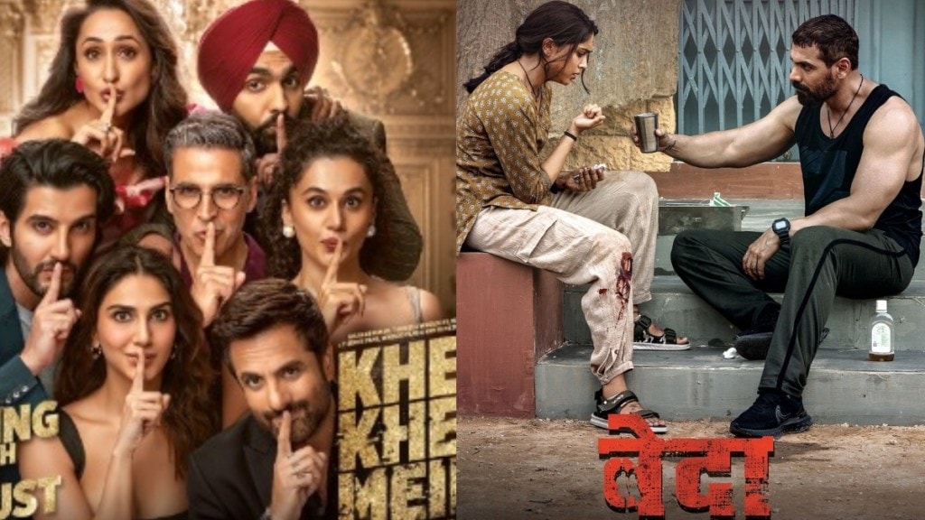 Vedaa Vs Khel Khel Mein box office collection