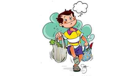 self-reliance, school play, responsibility, vegetables, family values, loksatta balmaifal self-reliance, school play, responsibility, vegetables, family values, loksatta balmaifal