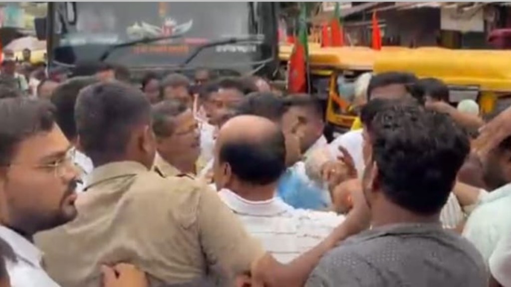 conflict between bjp and uddhav Thackeray
