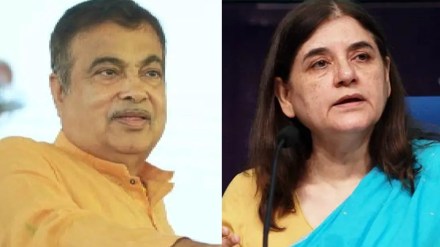 maneka gandhi nitin gadkari marathi news