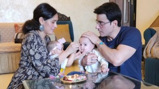 gautam rode twins baby raksha bandhan celebration