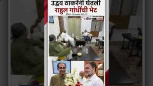 Uddhav Thackeray Meet Rahul Gandhi in Delhi