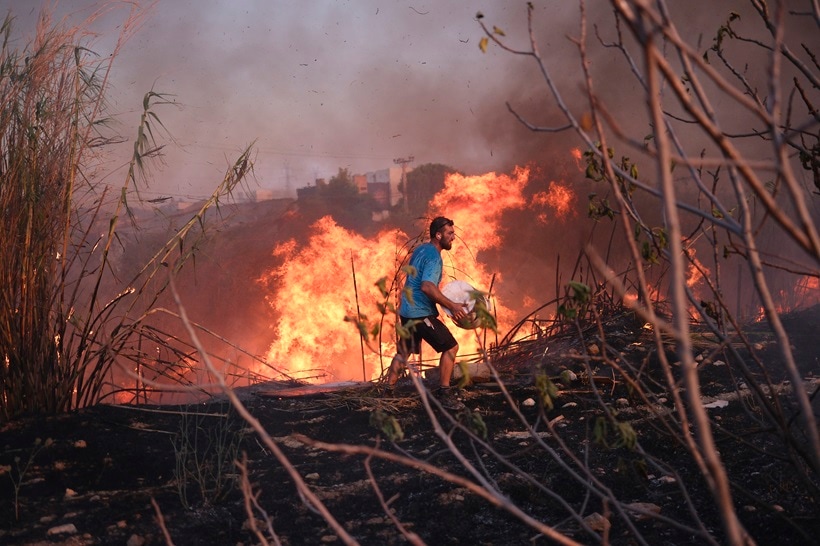 Greece wildfires