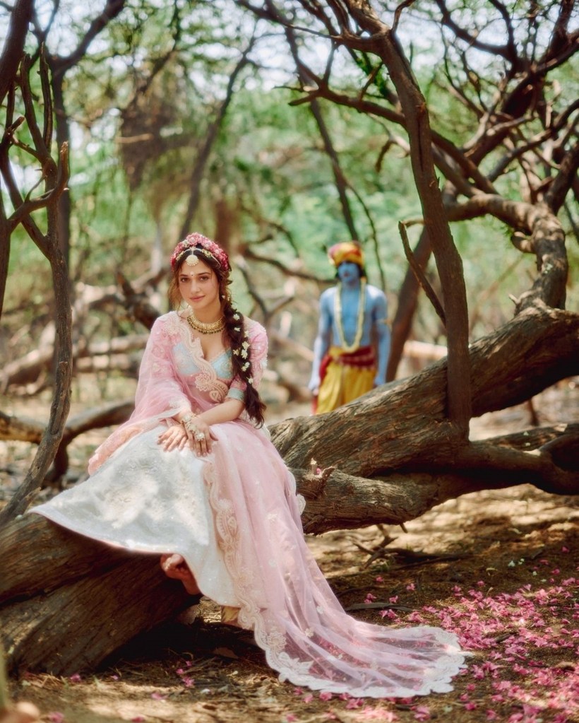 Tamannaah Bhatia Tamannaah Bhatia Tamannaah Bhatia Street 2 | Tamannaah Bhatia Stree 2 collection | Tamannaah Bhatia Radharani | Tamannaah Bhatia Radha Rani Look | Tamannaah Bhatia Radharani Look | Tamannaah Bhatia Janmastami Look | Tamannaah Bhatia in Radha Look | Tamannaah Bhatia in Radharani Dressup | Tamannaah Bhatia New look for Janmastami