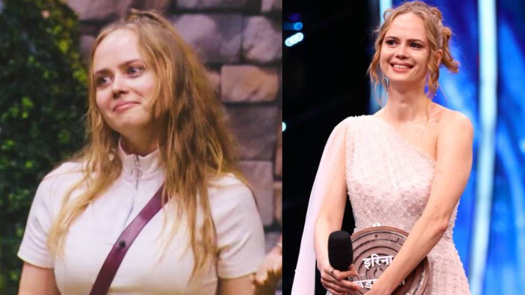 bigg boss marathi irina rudakova upset for this reason after watching her own journey