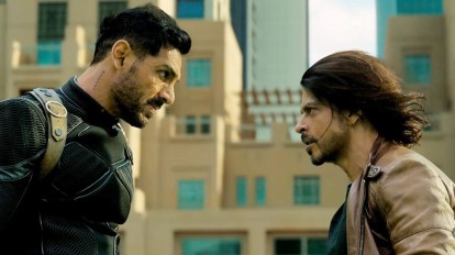 john abraham and shahrukh khan