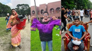 Bangladesh protesters looted the official residence of former Prime Minister Sheikh Hasina