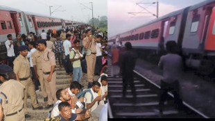 Train accident near Kanpur