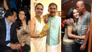 cricketers with their second wife