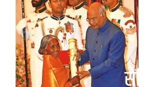Padmashri Kamala Pujari who has been involved in organic farming and conservation of hundreds of traditional rice varieties