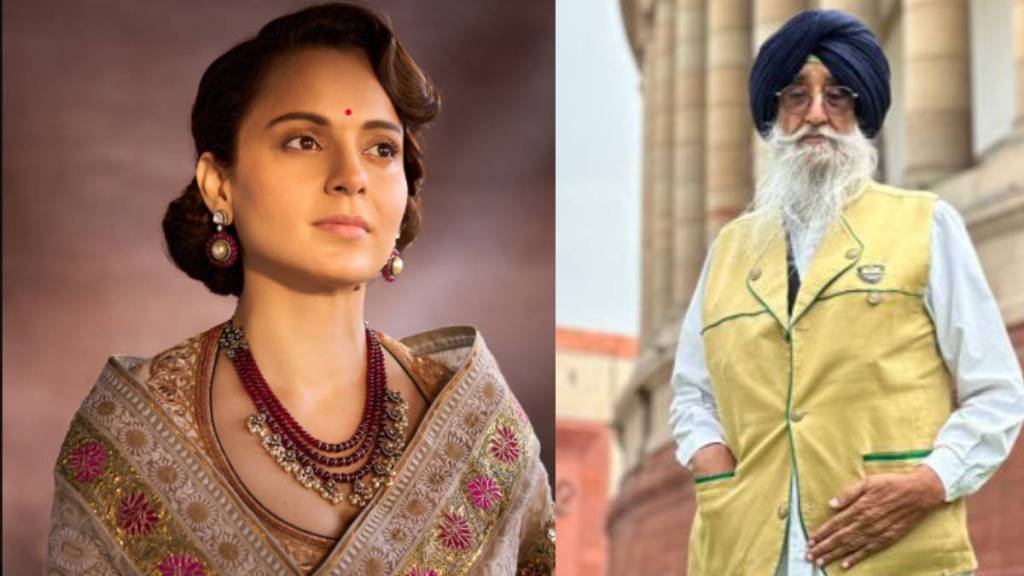 kangana Ranaut and simranjit singh mann