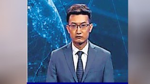 Loksatta kutuhal News reporter robot