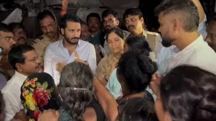 Partha Pawar reviewed the flood situation in Pimpri Chinchwad city