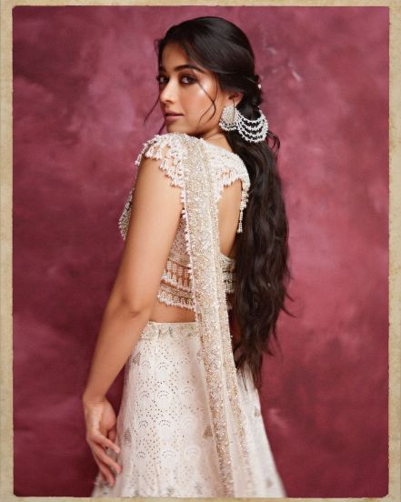 rashmika-mandana-white-lehenga