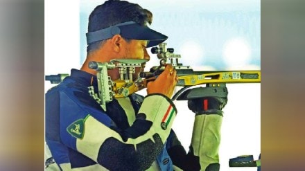 Swapnil Kusale in the rifle threeposition final Paris Olympics 2024 sport news Swapnil Kusale in the rifle threeposition final Paris Olympics 2024 sport news