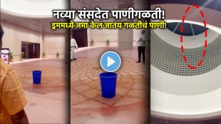water leakage in new parliament building