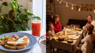 what is the right time of morning Breakfast & Dinner