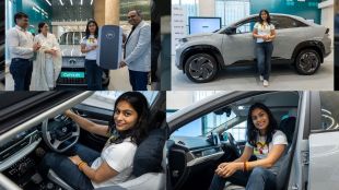 Tata ev Gifts Curvv.ev Electric SUV to Manu Bhaker