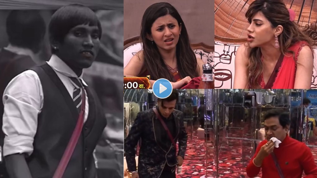 Bigg Boss Marathi season 5 Nikki Tamboli and Ankita Walawalkar argue for Suraj chavan Bigg Boss Marathi season 5 Nikki Tamboli and Ankita Walawalkar argue for Suraj chavan
