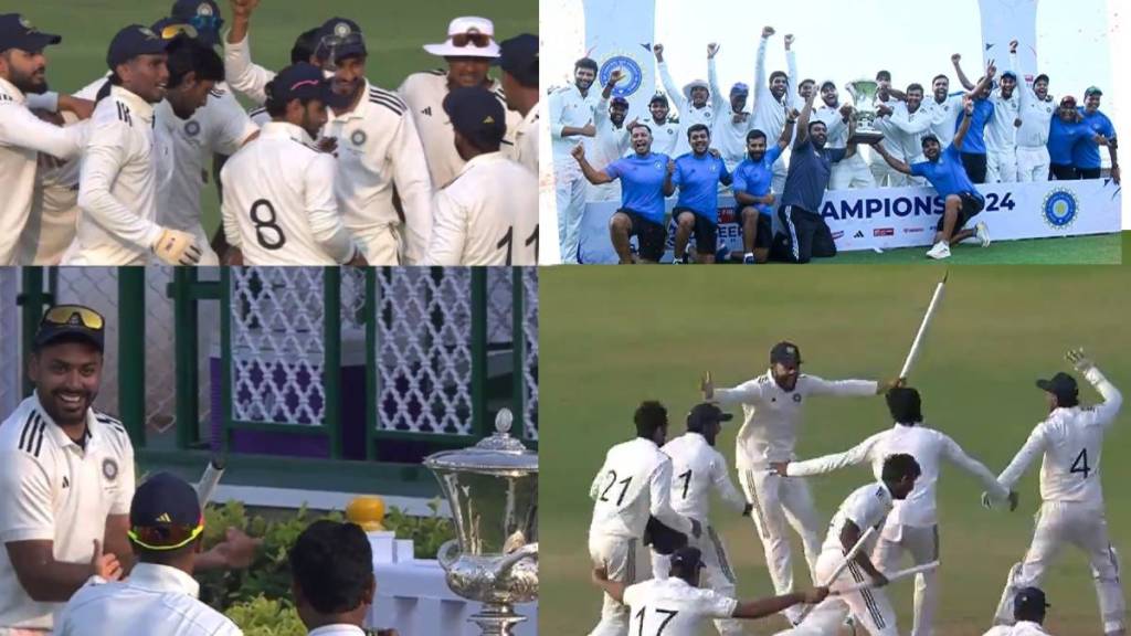 Duleep Trophy 2024 Mayank Agarwal India A Wins The Title After Defeating India C Watch Celebration Video Duleep Trophy 2024 Mayank Agarwal India A Wins The Title After Defeating India C Watch Celebration Video