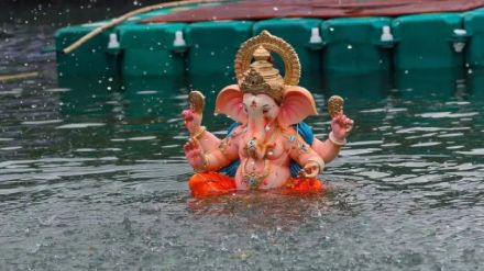 Nashik Municipality ready for Ganesh immersion Artificial ponds idol collection system at 56 places
