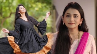 Jui Gadkari Black Long Gown