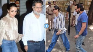 Kareena Kapor Saif Ali Khan at Malaika Arora Home