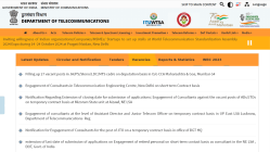 दूरसंचार मंत्रालयात नोकरीची संधी! २७ पदांसाठी होणार भरती; ९० हजारांपर्यंत मिळू शकतो पगार, वाचा कोण करू शकते अर्ज?