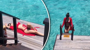 Mouni Roy Maldives Hot Look